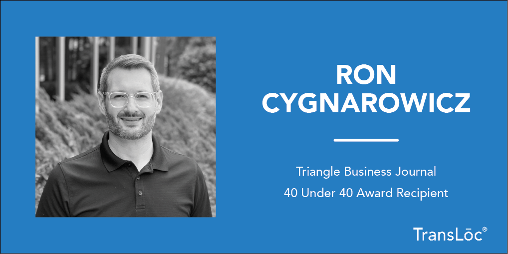 Ron Cygnarowicz Triangle Business Journal 40 under 40 Award Recipient