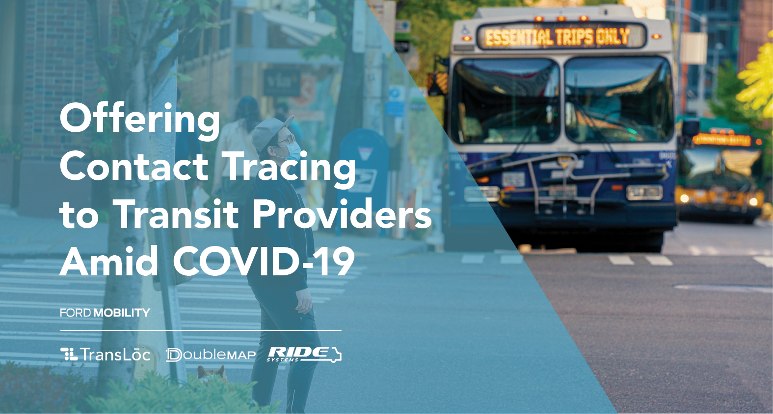 Offering contact tracing to transit providers amid Covid-19