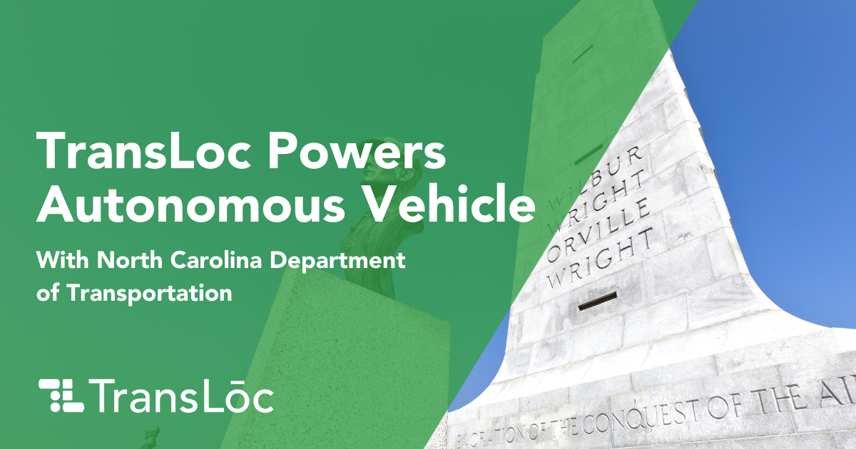 TransLoc powers autonomous vehicle