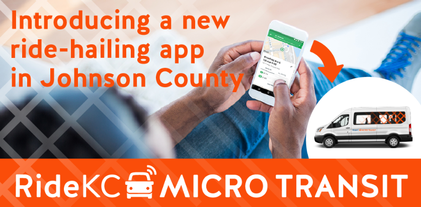 Introducing a new ride-hailing app in Johnson County - RideKC Microtransit