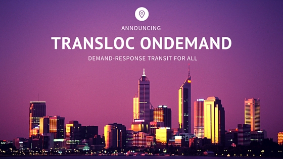 Announcing TransLoc OnDemand