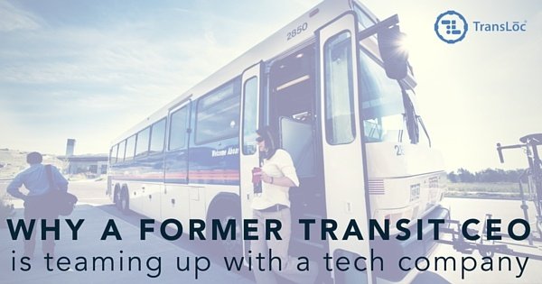 Why a former transit CEO is teaming up with a tech company