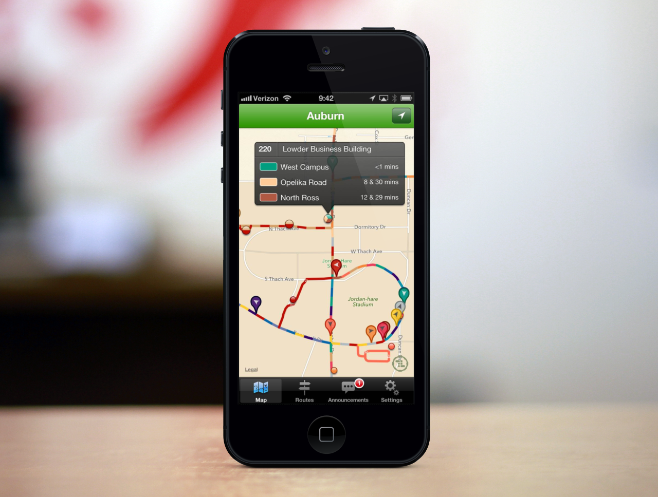 Real-Time Transit App