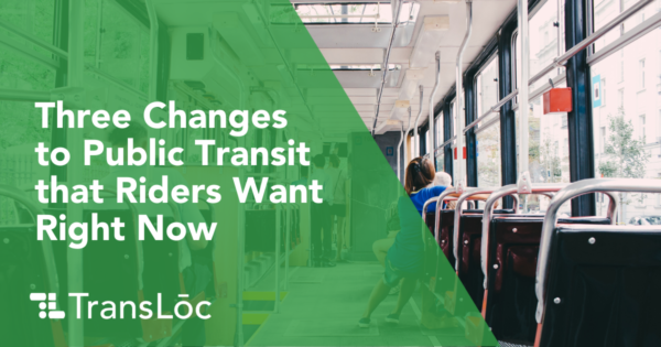 Three changes to public transit that riders want now
