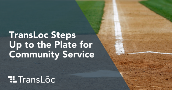TransLoc steps up to the plate for community service