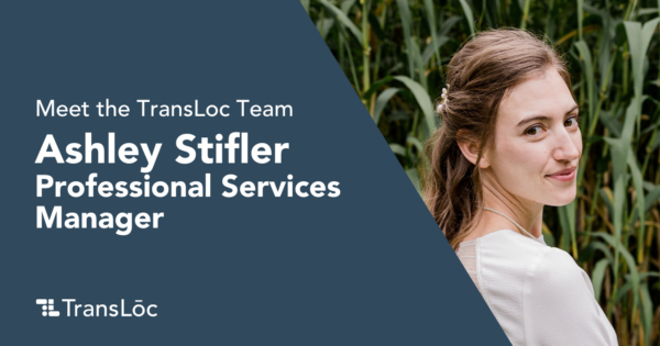 Ashley Stifler, TransLoc Professional Services Manager