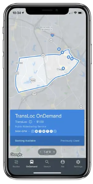 TransLoc - Mobile App